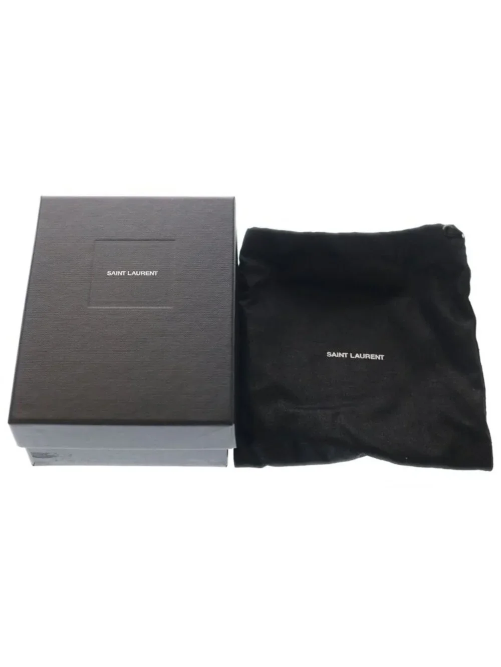 Saint Laurent Paris Niki Chain Case Cassandra Mini Pouch Black